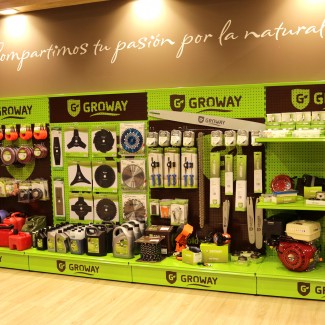 Groway presenta en Fima su nuevo modelo de tienda integral.